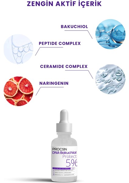 Procsın Dna - Bakuchiol Sıkılaştırıcı Serum 30 ml