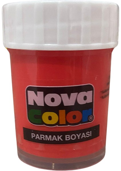 NovaColor 6'lı Parmak Boya