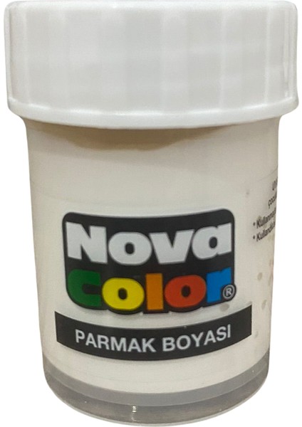 NovaColor 6'lı Parmak Boya