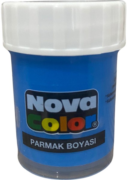 NovaColor 6'lı Parmak Boya