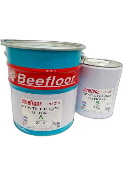 Sentetik Çim Halı Tutkalı Çift Komponentli 25 kg