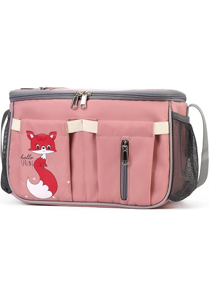 Cicibears Su Geçirmez Büyük Kapasiteli Bebek Arabası Çantası - Pembe (Yurt Dışından)