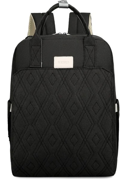 Cicibears Çok Fonksiyonlu Anne Bebek Çantası - Siyah (Yurt Dışından)