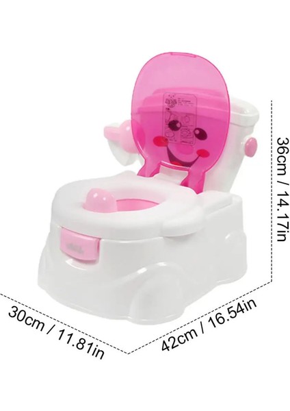 Cicibears Lazımlık Tuvalet Eğitim Koltuğu - Pembe (Yurt Dışından)