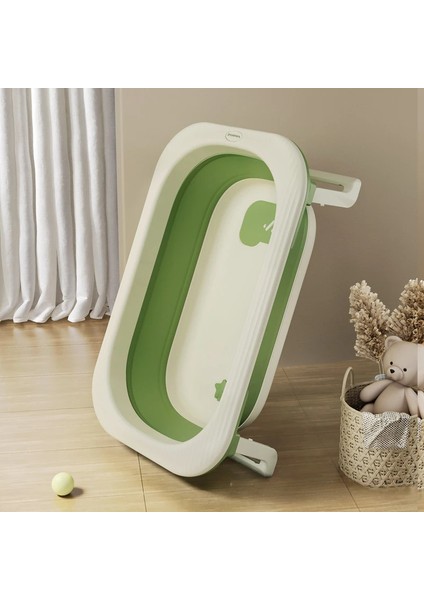 Cicibears Bebek Katlanabilir Küvet - Yeşil (Yurt Dışından)