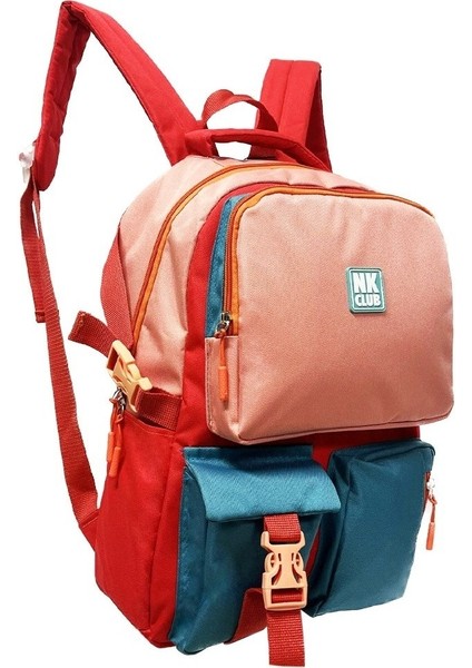 Club Renkli Okul Çantası Yavruağzı