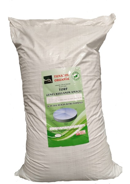 60 Lt Torf. Solucan Gübreli 6 Lı Karışım. Bitki Saksı Çiçek Toprağı