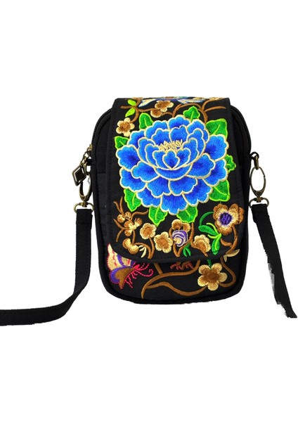 Crossbody Küçük Çanta Çevirmeli Para Cep Telefonu Çantası (Yurt Dışından)