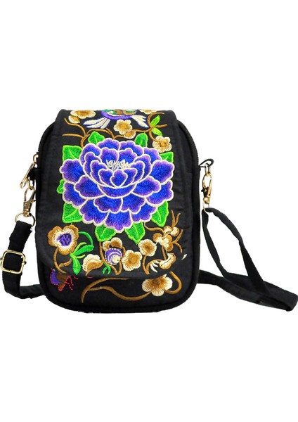 Crossbody Küçük Çanta Çevirmeli Para Cep Telefonu Çantası (Yurt Dışından)