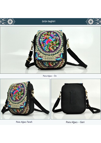 Crossbody Küçük Çanta Çevirmeli Para Cep Telefonu Çantası (Yurt Dışından) modelleri