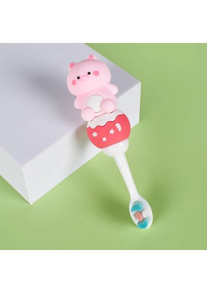 Cicibears Çocuk Diş Fırçası - Pembe (Yurt Dışından)
