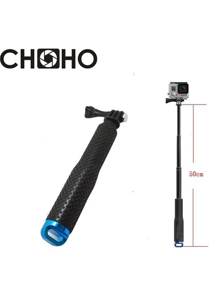 Yeşil Öz Selfie Sopa El Su Geçirmez Monopod Ayarlanabilir Adaptör Gopro Hero 11 8 9 10 Xiaomi Yi 4K SJ4000 Sjcam Accesso (Yurt Dışından)