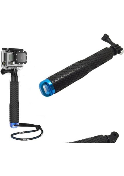 Yeşil Öz Selfie Sopa El Su Geçirmez Monopod Ayarlanabilir Adaptör Gopro Hero 11 8 9 10 Xiaomi Yi 4K SJ4000 Sjcam Accesso (Yurt Dışından)