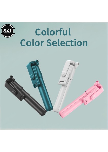 Beyaz Mini Uzatılabilir Selfie Çubuğu Tripod, Kablosuz Uzaktan Kumandalı, 4'ü 1 Arada Selfie Çubuğu - 360° Dönebilen Telefon Standı Tutucu (Yurt Dışından) modelleri