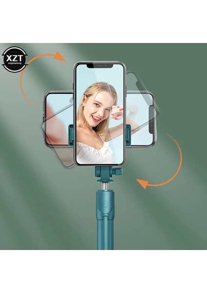 Beyaz Mini Uzatılabilir Selfie Çubuğu Tripod, Kablosuz Uzaktan Kumandalı, 4'ü 1 Arada Selfie Çubuğu - 360° Dönebilen Telefon Standı Tutucu (Yurt Dışından) indirimleri