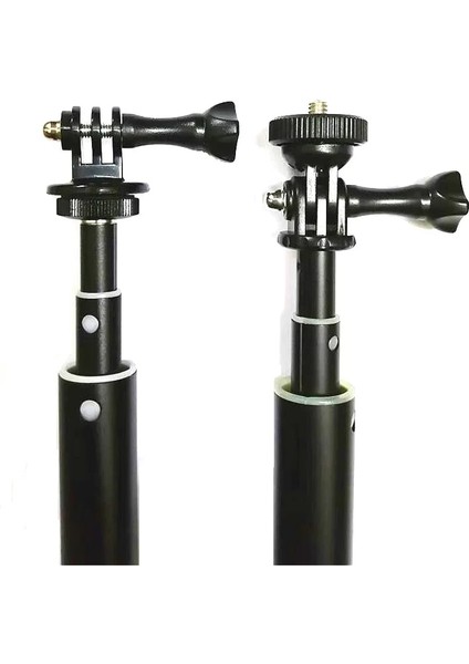 Bir Stil 1.5 M Grip Selfie Çubukları El/kolu Monopod Gopro Hero 98765 Osmo INSTA360 Onex2 Akaso Için Siyah Cep Telefonu Tutucu (Yurt Dışından) indirimleri