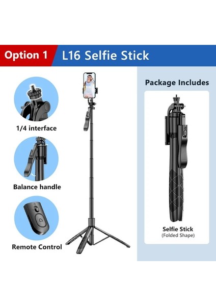 No Light L16 1530MM Çerçeveli Selfie'ler Için Kameralar Monopod ve Gopro Kamera Sporları Akıllı Telefon ve Akıllı Telefonlar (Yurt Dışından)