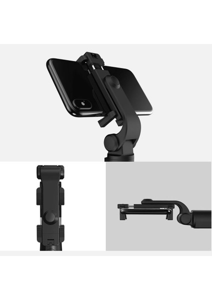 Beyaz Electop Bluetooth Selfie Çubuğu Tripodlu Plastik Alaşım Kendinden Yapışkanlı Selfiestick Telefon Selfie Çubuğu Iphone Samsung Huawei Için (Yurt Dışından) fırsatları