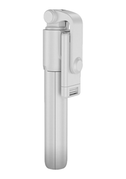 Beyaz Selfie Çubuğu Tripodlu Cep Telefonu Için Kablosuz Bluetooth Xiaomi Huawei iphone Ios Android Sabitleyici Cep Telefonu (Yurt Dışından)