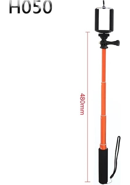 H050-3 Kıngjoy Resmi Selfie Sopa Eylem Kamera Tripodu Telefon Monopod Akıllı Telefon Için Evrensel Iphone Samsung Gopro Dört Renk (Yurt Dışından)