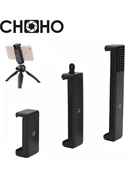 158MM-188MM Telefon Tutucu Klip Braketi Adaptörü Ipad Akıllı Telefon Için Iphone Huawei Samsung Tripod 1/4 Inç Somun Deliği Selfie Sopa Aksesuarları (Yurt Dışından)