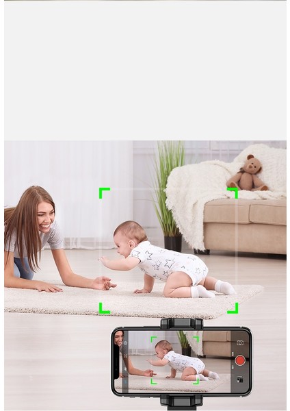 Beyaz Otomatik Akıllı Çekim Selfie Çubuğu Akıllı Takip Gimbal Aı Kompozisyonu Nesne Takibi Otomatik Yüz Takip Kameralı Telefon Tutucu (Yurt Dışından) indirimleri