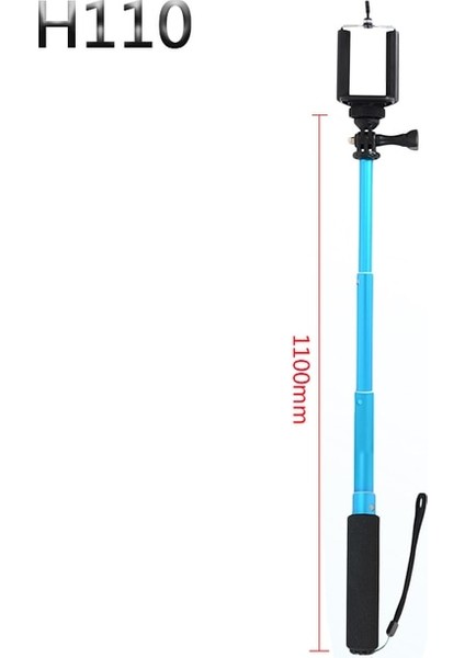 H110-2 Kıngjoy Resmi Selfie Sopa Eylem Kamera Tripodu Telefon Monopod Akıllı Telefon Için Evrensel Iphone Samsung Gopro Dört Renk (Yurt Dışından)
