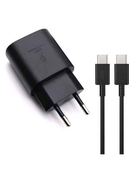 Samsung Note 10 Plus Uyumlu Type-C Şarj Aleti 25W Hızlı Şarj Pd 3.0