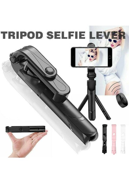 Pembe Pohıks Katlanabilir Rotasyon Özçekim Çubuğu Tripod Kablosuz Uzatılabilir Zamanlayıcı Evrensel Telefon Için Uzaktan Kumanda ile (Yurt Dışından) indirimleri
