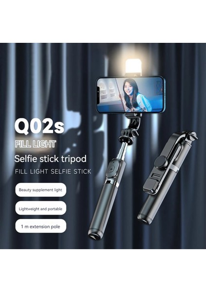 Açık Siyah Eylem Kamera Tutucu Katlanır Gimbal 10 M Bluetooth Selfie Çubuğu El Sabitleyici Uzaktan Kumanda Tripod Video Kayıt Cep Telefonu (Yurt Dışından)