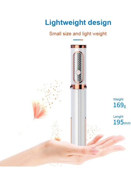 Pembe Kablosuz Bluetooth Uyumlu Selfie Çubuğu Katlanabilir Tripod Deklanşör Uzaktan Kumanda Ios Android 8 Bölümlü Rot Alüminyum Tasarım (Yurt Dışından) indirimleri