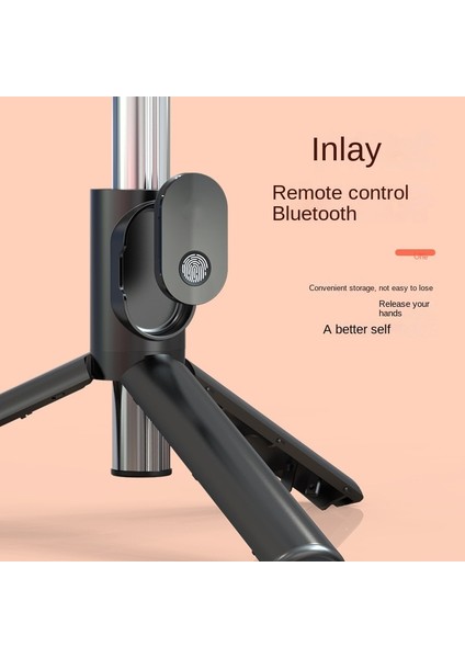 Siyah Dolgu Işığı Yok Fangtuosı 2023 Yeni Bluetooth Selfie Çubuğu Katlanabilir Kablosuz Tripod Bluetooth Deklanşör Dolgu Işığı Monopod iphone Için (Yurt Dışından)