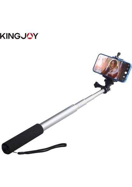 H960-2 Kıngjoy Resmi Selfie Sopa Eylem Kamera Tripodu Telefon Monopod Akıllı Telefon Için Evrensel Iphone Samsung Gopro Dört Renk (Yurt Dışından)