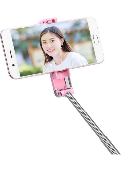 Siyah Taşınabilir Kablosuz Mini Bluetooth Selfie Sopa Monopod Montaj Tutucu iPhone 6 S 7 8 Xiaomi Samsung Akıllı Telefon (Yurt Dışından)