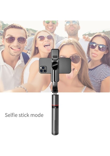 Işık Yok Kutu Yok Cool Dıer 2022 Yeni Katlanabilir Kablosuz Bluetooth Selfie Çubuğu Tripod Uzaktan Deklanşör ile Akıllı Telefon Için Doldurma Işığı Selfie Stck