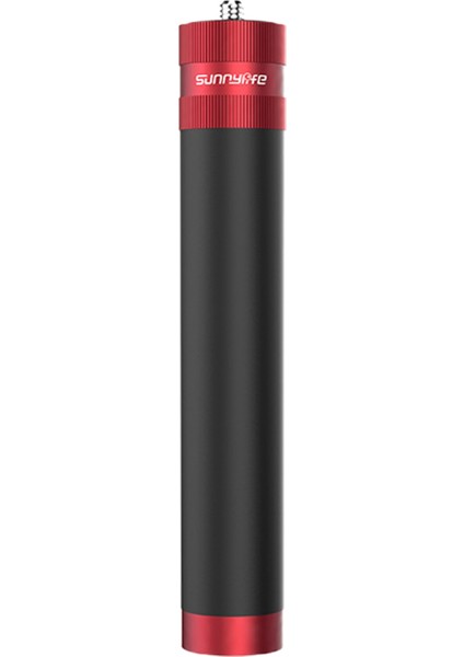 Aksiyon Kamerası Için Siyah Uzatma Selfie Çubuğu Alüminyum Alaşımlı Uzatılabilir Monopod El Tutacağı, Ipli Çanta 1/4 Standart Vida (Yurt Dışından)