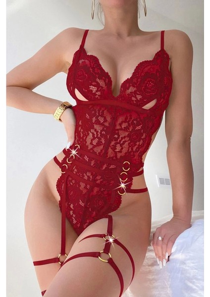 For Dreams 8405 Dantelli Fantezi Bodysuit