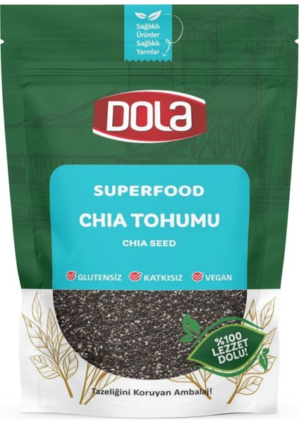 Glutensiz Chia Tohumu 400 gr