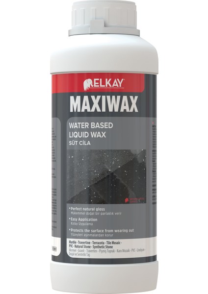 Em16 Maxiwax Doğal Taş Süt Cila - 1 Lt.