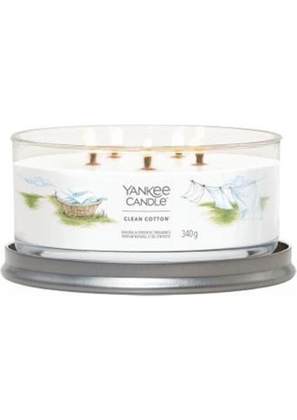 Yankee Candle 1630816E Çoklu Fitil Mum Clean Cotton®