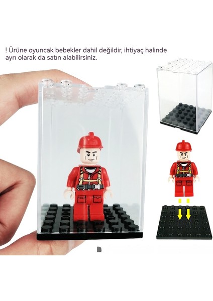 Ekran Kutusu, Oyuncak Bebek, Oyuncak Bebek, Yapı Taşı Istiflenebilir Vitrin (Yurt Dışından)