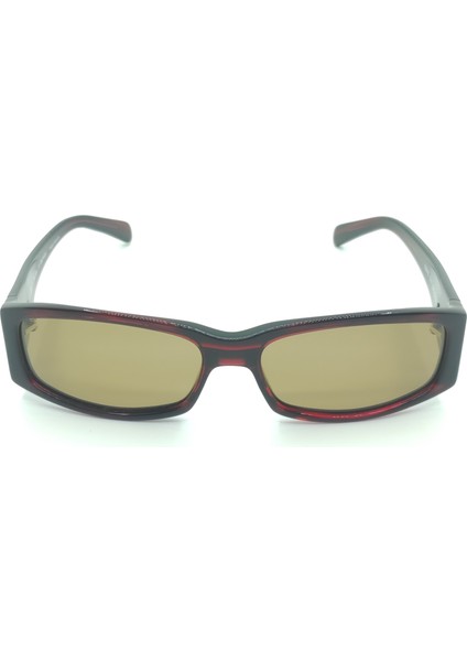 Koyu Kırmızı Kemik Polarize Retro CS015 C17 Kadın Güneş Gözlüğü modelleri
