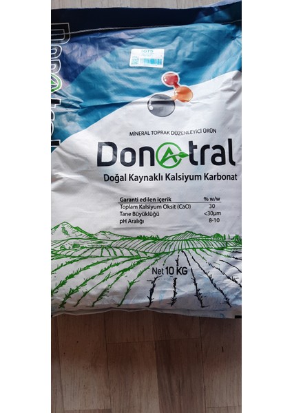 Doğal Mineralli Tarım Kireci - 10 KG