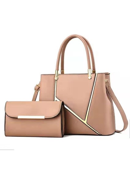 2023 Yeni High-End Basit Moda Zarif Trend Atmosfer Kayınvalide Çantası Bayanlar Büyük Kapasiteli Çanta Omuz Askılı Çanta (Yurt Dışından)