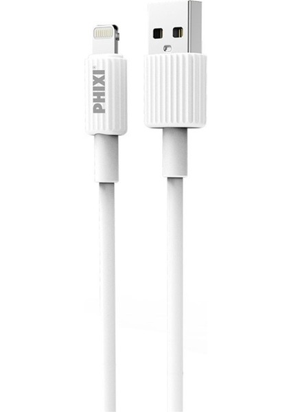 Force Çift Çıkışlı Fast Lightning USB Kablolu Araç Şarj Cihazı Iphone Uyumlu QCC571LW