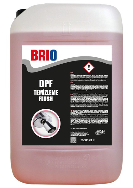 Dpf Dizel Partikül Filtre Temizleme 25 Litre