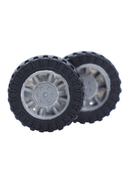 8 Adet Plastik Tekerlek Tekerlek (38X14 Mm)