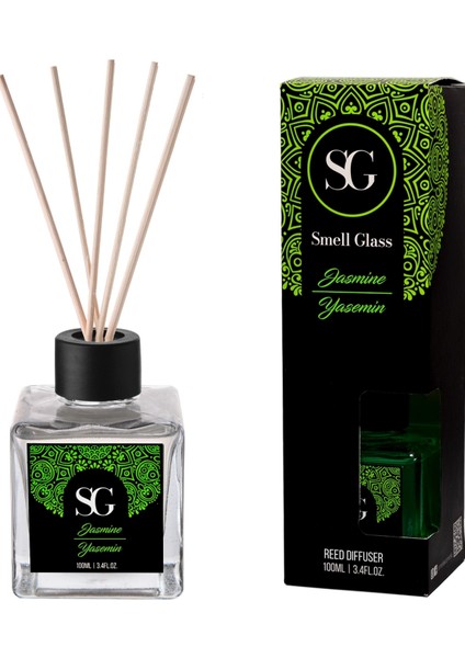 Smell Glass Jasmine (Yasemin) Oda Kokusu 100 ml