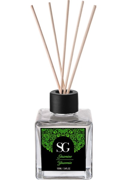 Smell Glass Jasmine (Yasemin) Oda Kokusu 100 ml