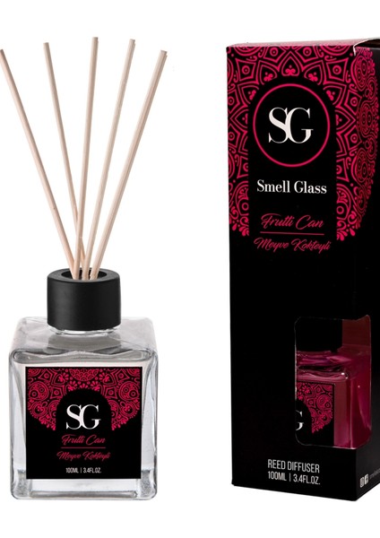 Smell Glass Frutti Can (Meyve Kokteyli) Oda Kokusu 100 ml